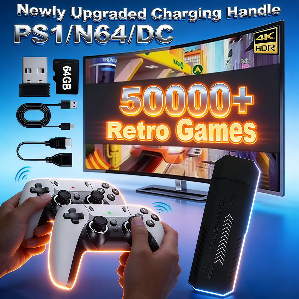 Retro Gaming X2 - Konsol Game Retro X2PRO/X2 Ultra, Output