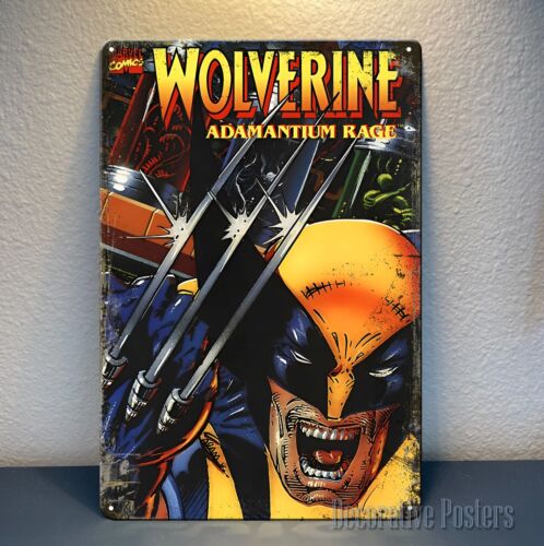 Retro Gaming Video - Poster Logam Video Game Retro Adamantium