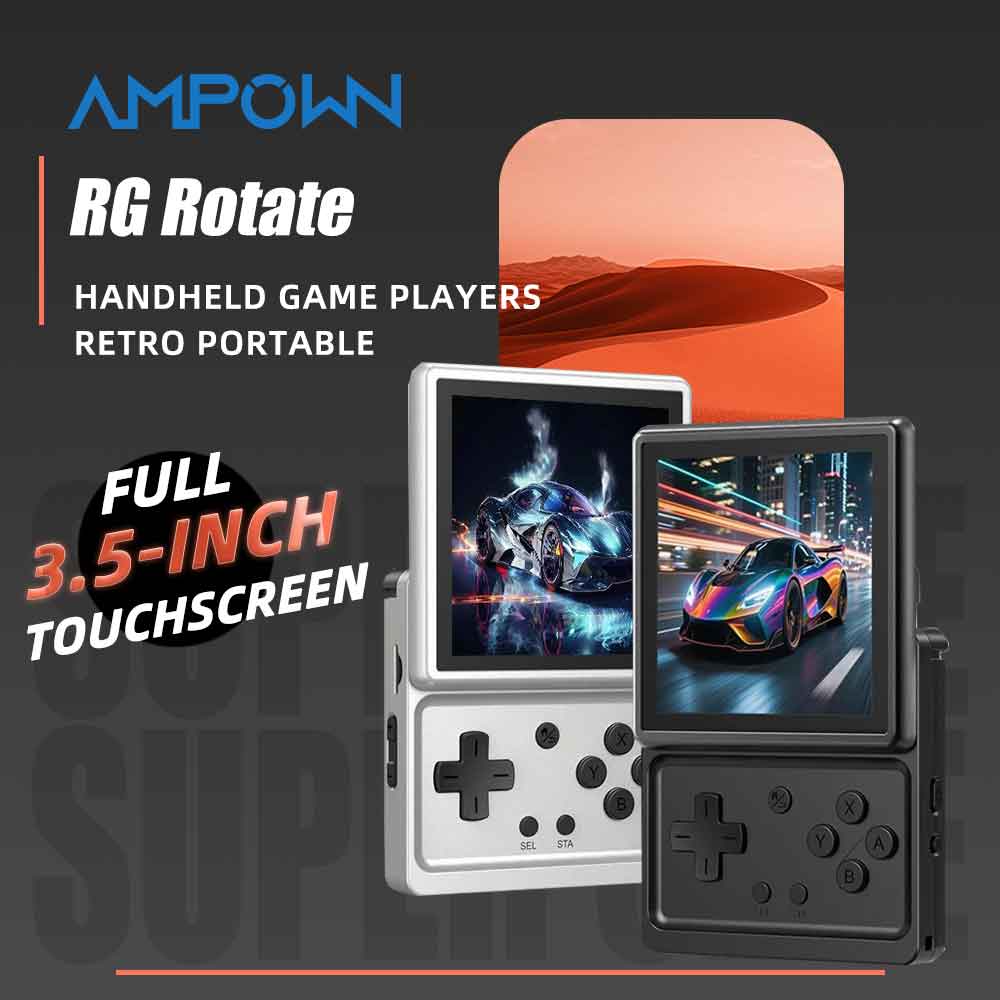 Retro Gaming Emulator - ANBERNIC RG Rotate Konsol Game Genggam