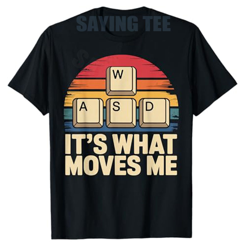 Retro Gaming Gifts For Men - Kaos Desain Gamer PC Lucu dengan