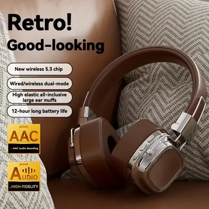 Retro Gaming Phone - Headset Bluetooth Lipat 5.3 Baru 2025,