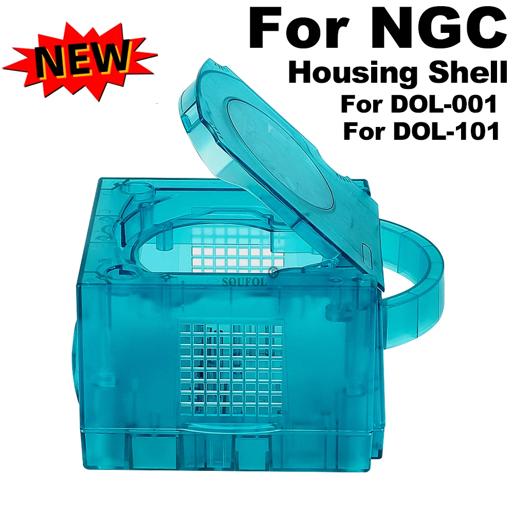 Retro Gaming Fun - Casing Pengganti Biru Es untuk Casing