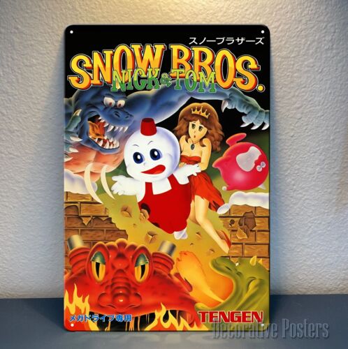 Retro Gaming Video - p1, Poster Logam Video Game Retro