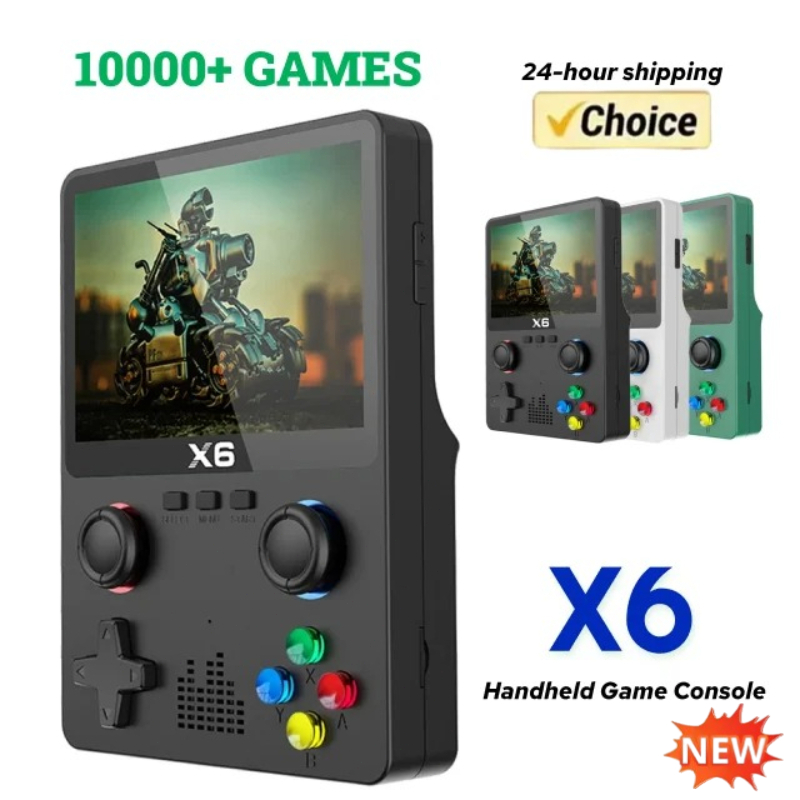 Retro Gaming X6 - Konsol Game Genggam Retro X6 Layar