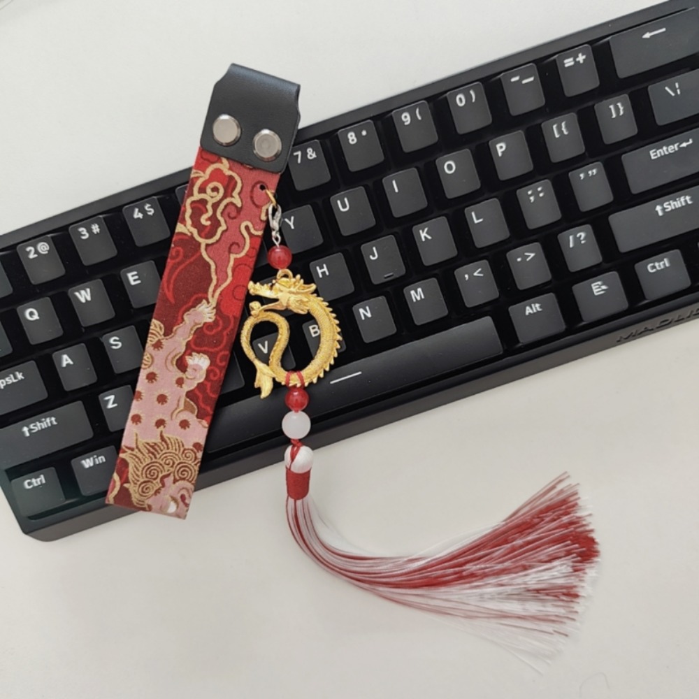 Retro Gaming Cables - Pita Keyboard Gaya Retro Cina untuk