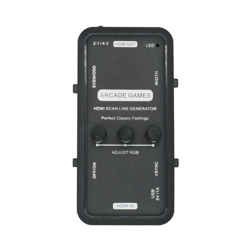 Retro Gaming Emulator - Generator HDMI Scanline Audio Video portabel,