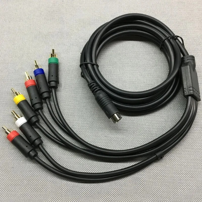 Retro Gaming Cables - Untuk SEGA Saturn RGB/RGBS Kabel Komposit