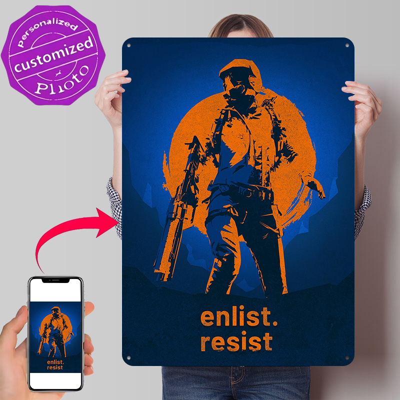 Retro Gaming Gifts For Men - Poster Arc Raiders Retro 01, Papan