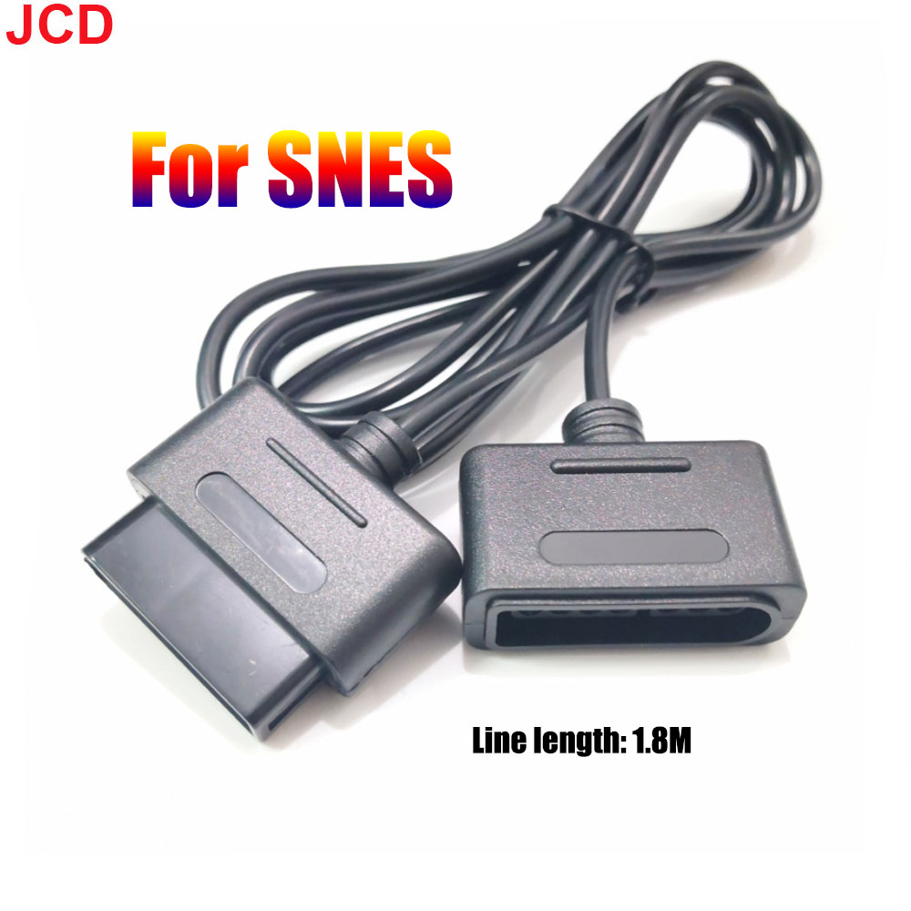 Retro Gaming Cables - JCD 1 buah 1.8m pengendali Game