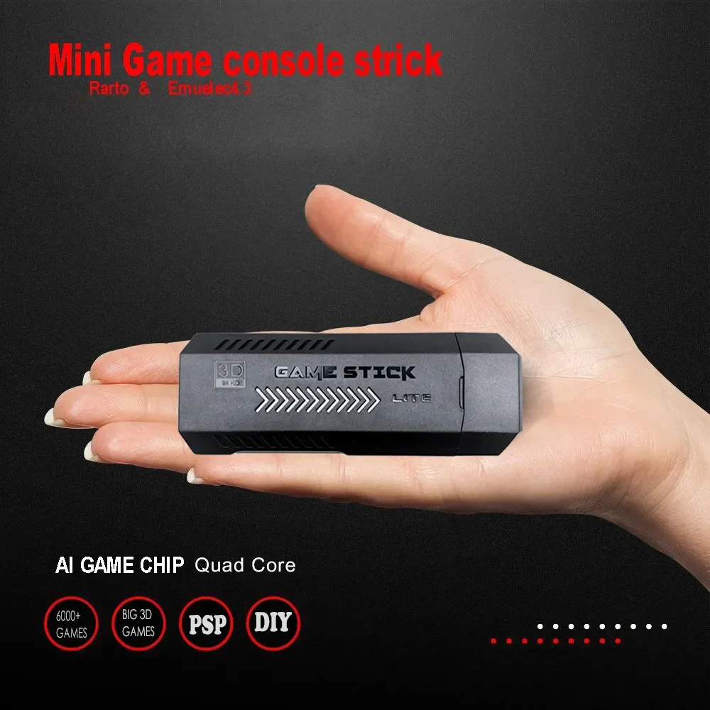 Retro Gaming X2 - X2 Plus 3D Game Stick Konsol