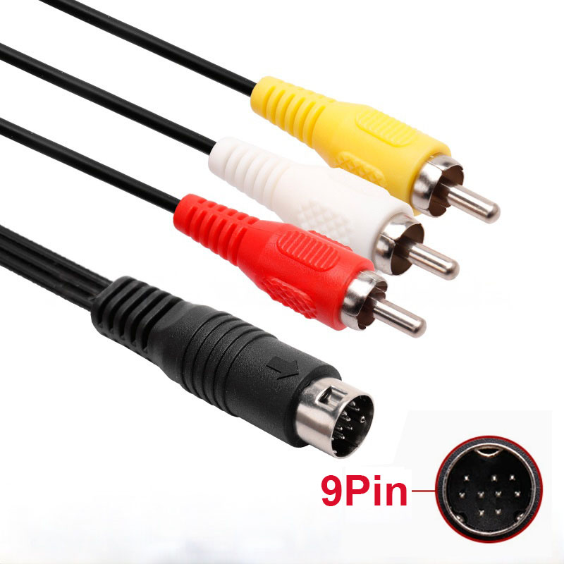 Retro Gaming Cables - Kabel AV 1.8m untuk SEGA Genesis