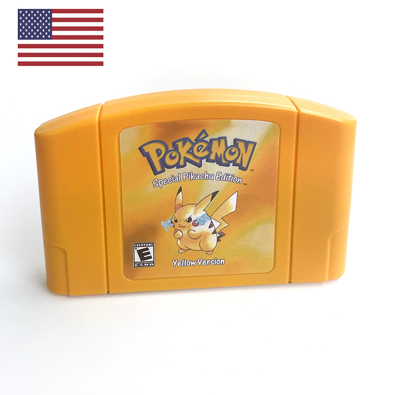Retro Gaming Fun - Konsol Video Game Retro N64 Pokemon