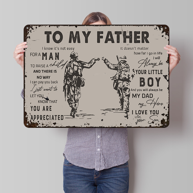 Retro Gaming Gifts For Men - Poster Logam Hadiah dari Anak untuk