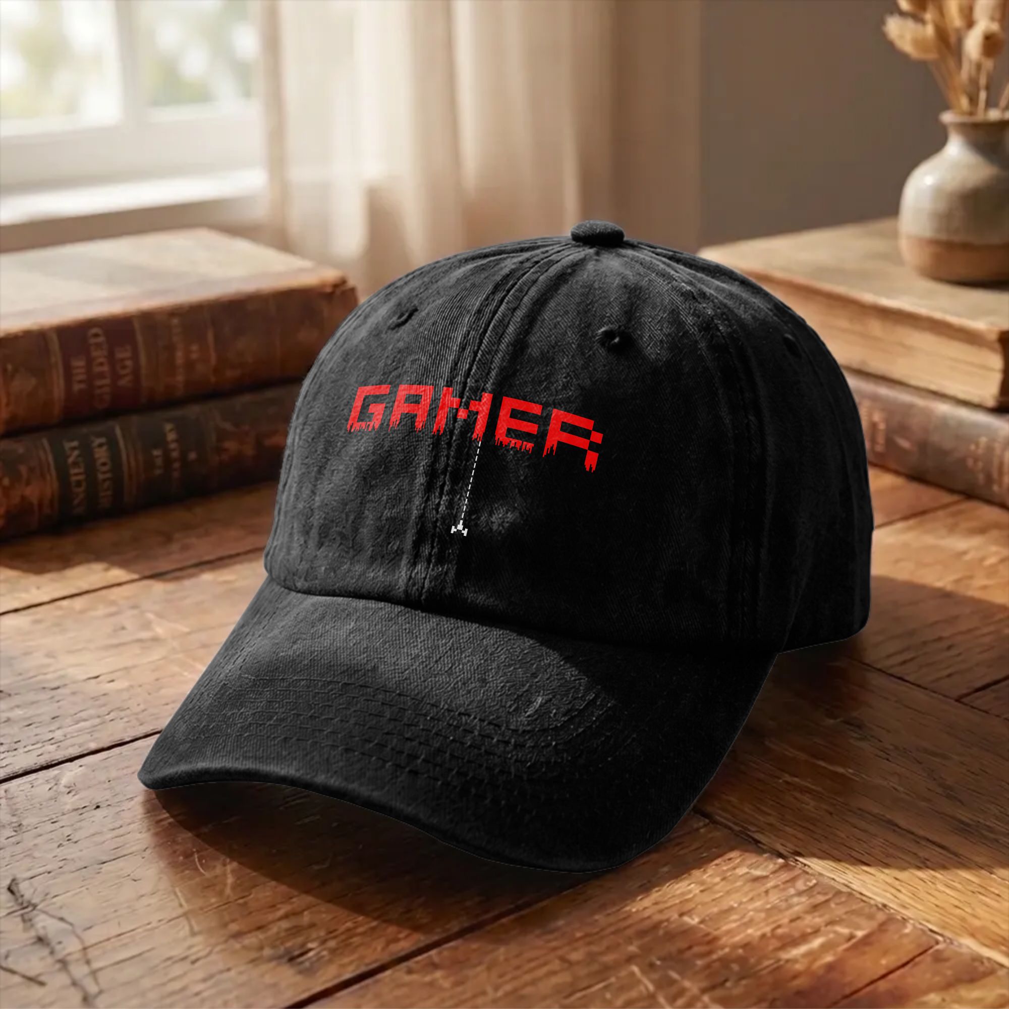 Topi Bisbol Retro Gamer Pixel  - Retro Gaming Gifts For Men ulasan dan harga