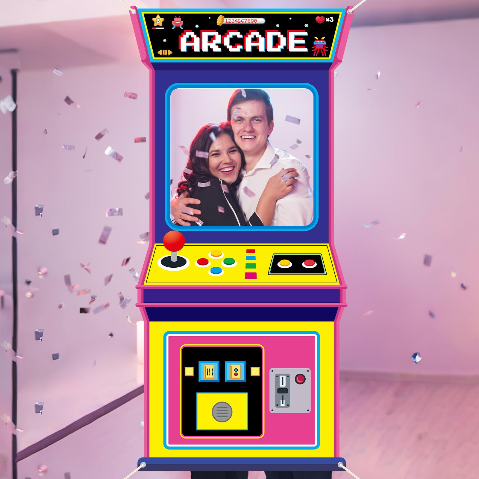 Latar Belakang Foto Game Arcad - Retro Gaming Video ulasan dan harga