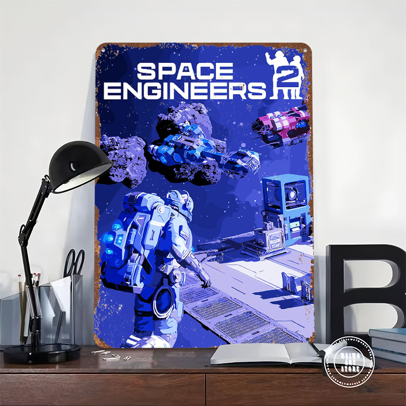 Poster Logam Seni Sampul Game  - Retro Gaming Space ulasan dan harga