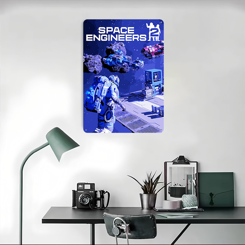 Poster Logam Seni Sampul Game  - Retro Gaming Space ulasan dan harga