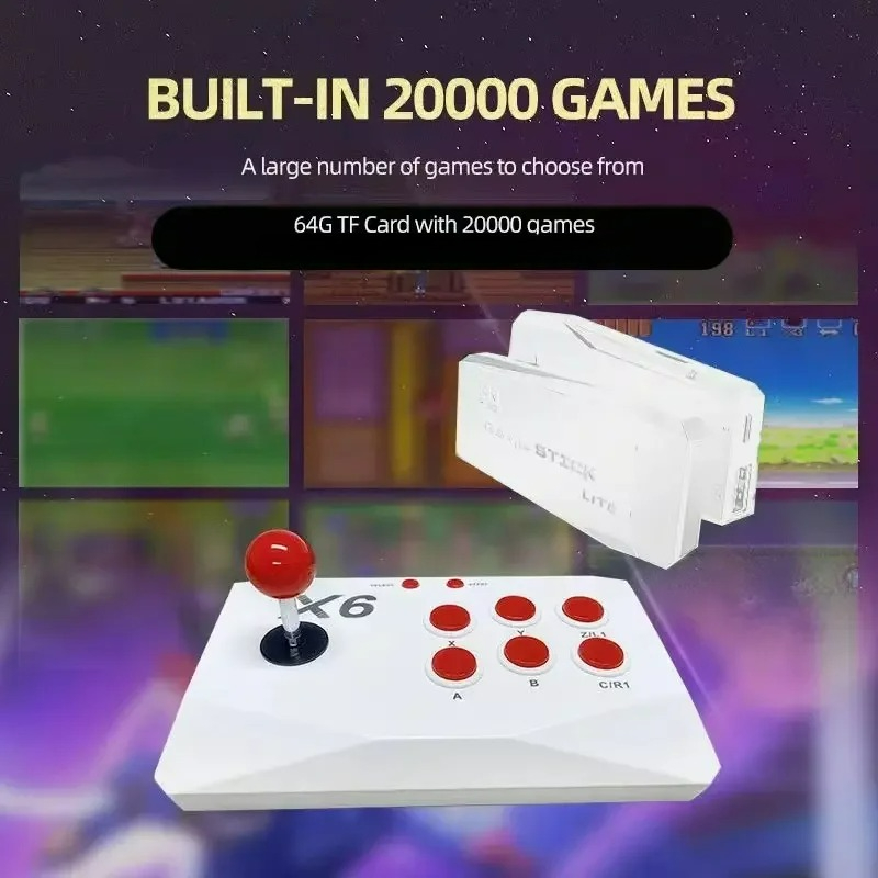 Konsol Video Game X6 Baru 4K H - Retro Gaming X6 ulasan dan harga