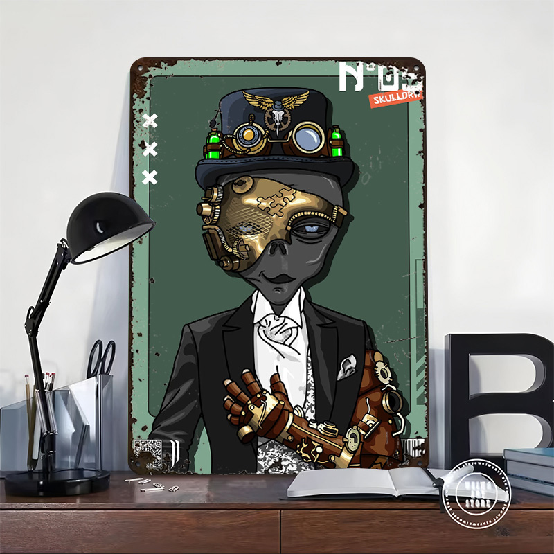 Poster Proyek ALIEN N05 Retro  - Retro Gaming Gifts For Men ulasan dan harga