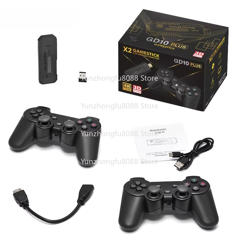 L GD10 Plus Game Stick 4k Blac - Retro Gaming X2 ulasan dan harga
