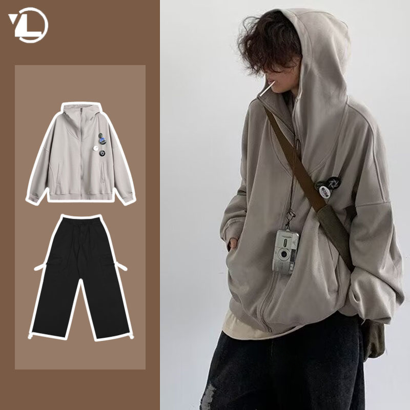 Setelan jaket Hoodie ritsletin - Retro Gaming Jacket ulasan dan harga