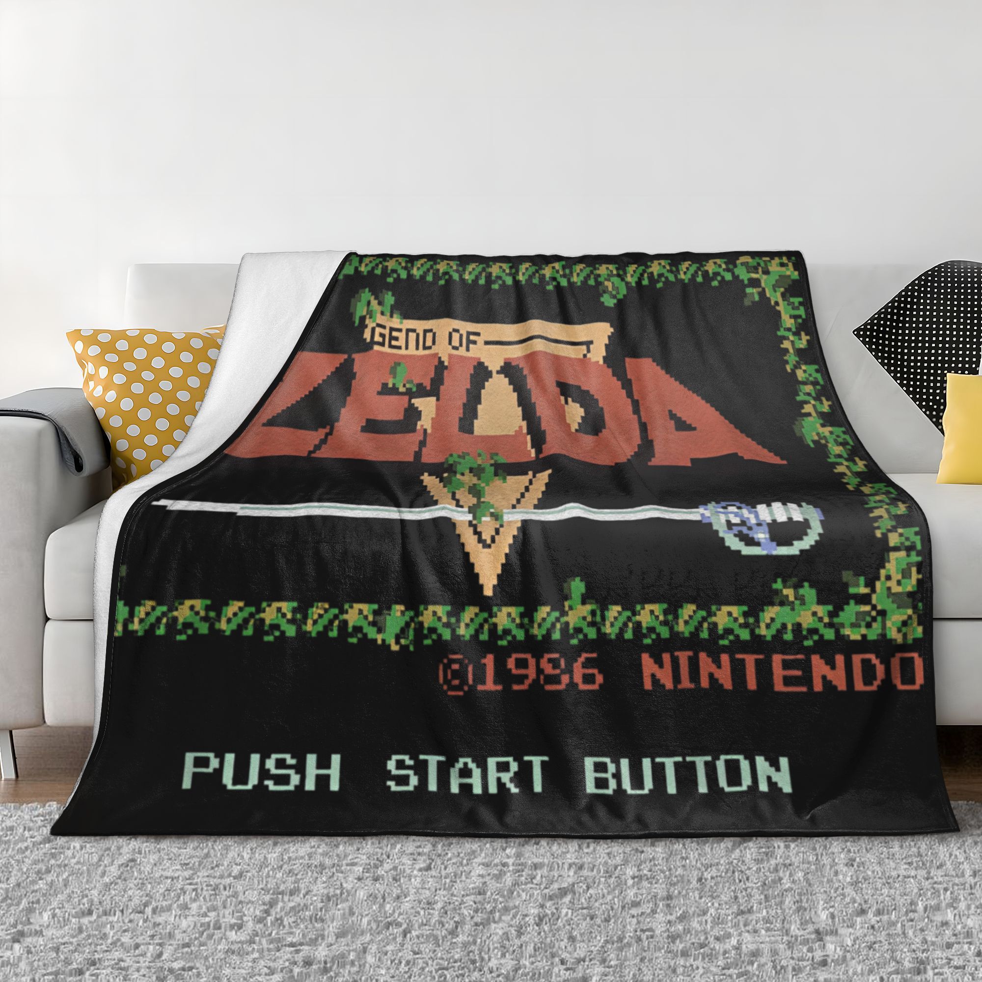 Z-Zelda Legends Flanel Selimut - Retro Gaming Zelda ulasan dan harga
