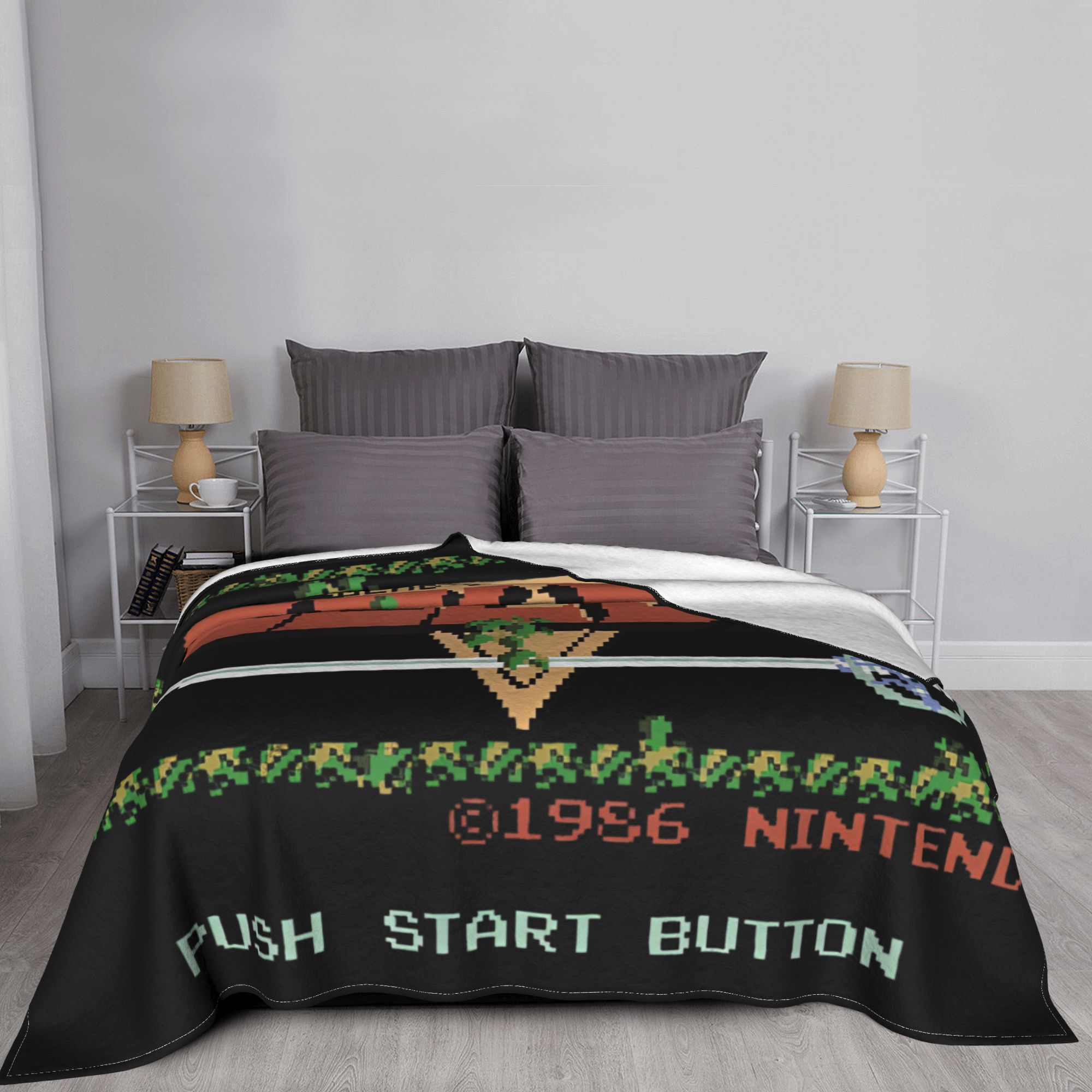 Z-Zelda Legends Flanel Selimut - Retro Gaming Zelda ulasan dan harga