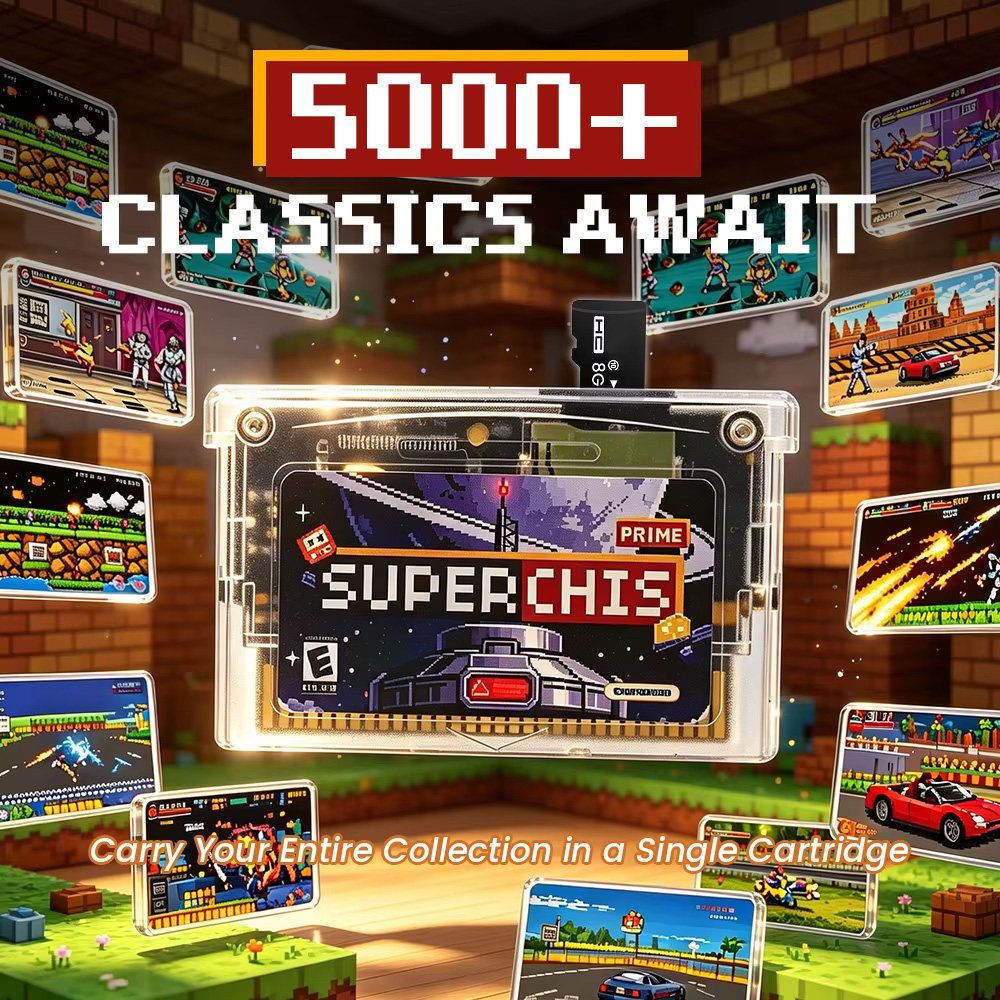 Kartrid Game Retro Superchis F - Retro Handheld Console ulasan dan harga