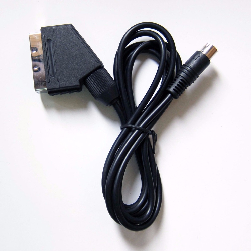 Kabel Scart RGB asli utama TV  - Retro Gaming Cables ulasan dan harga