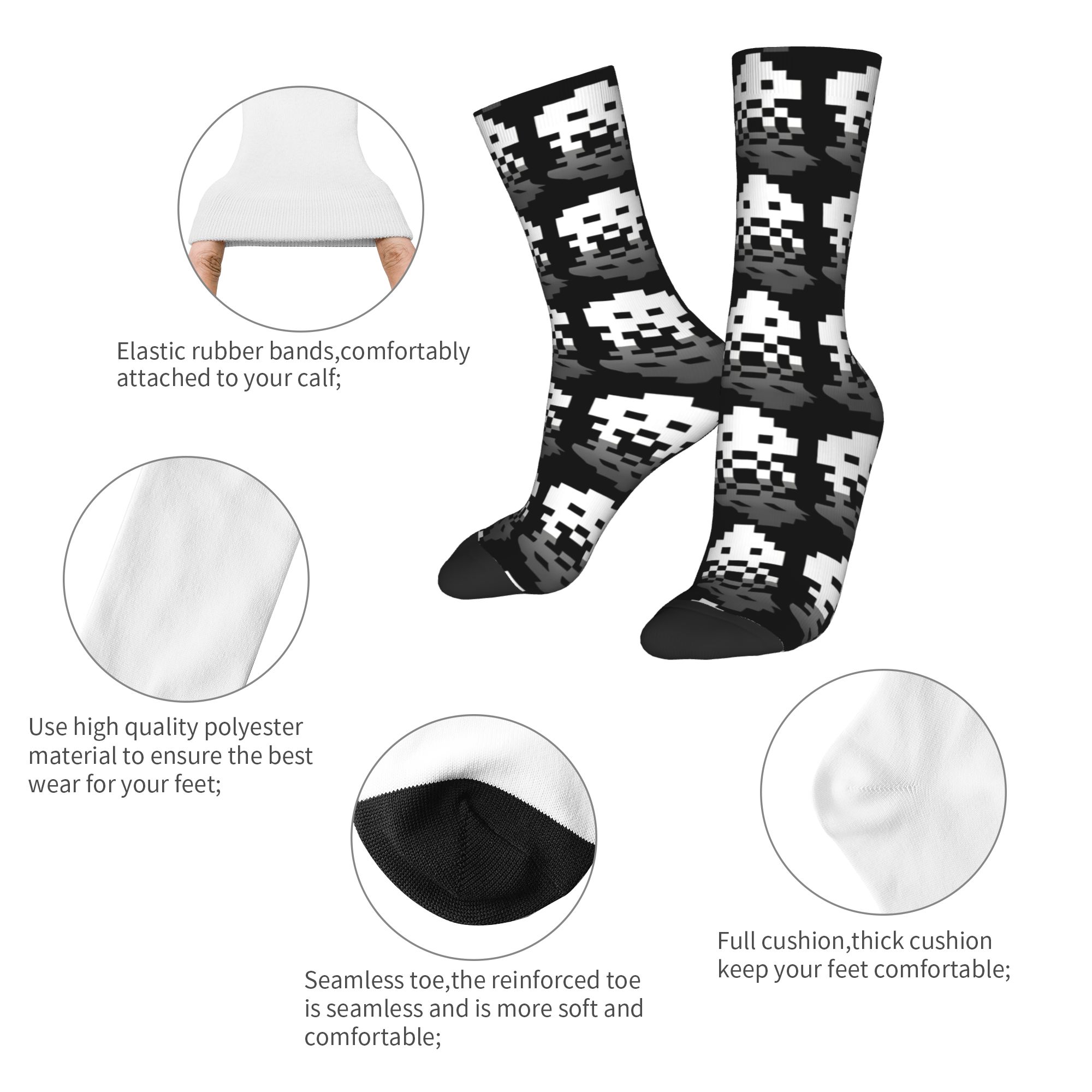 Kaus Kaki Basket Cool Space In - Retro Gaming Space ulasan dan harga
