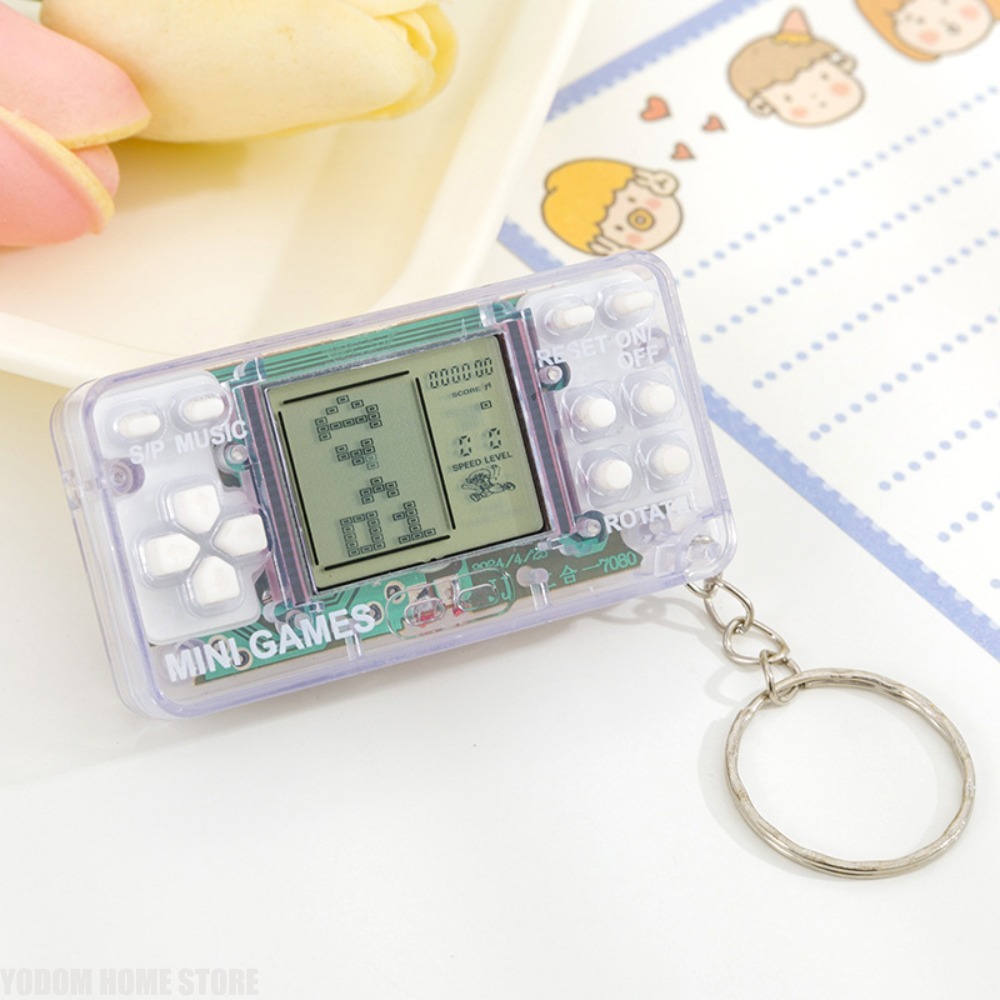 Gantungan Kunci Konsol Game Te - Retro Handheld Console ulasan dan harga