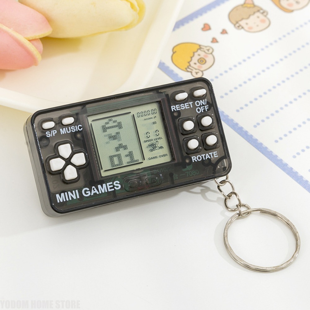 Gantungan Kunci Konsol Game Te - Retro Handheld Console ulasan dan harga