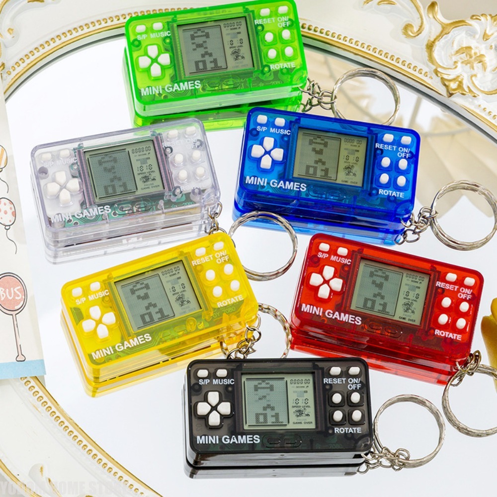 Gantungan Kunci Konsol Game Te - Retro Handheld Console ulasan dan harga