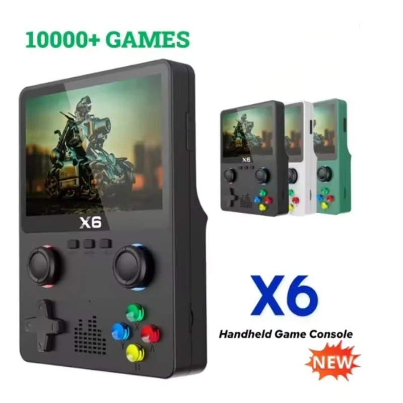 Konsol Game Genggam X6 Pemutar - Retro Gaming X6 ulasan dan harga