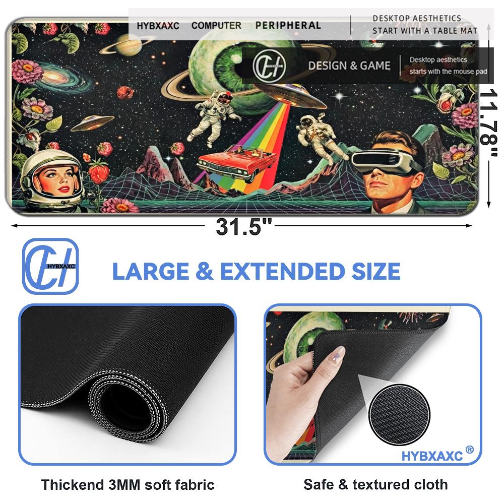 HYBXAXC Retro Sci-Fi Space Ast - Retro Gaming Space ulasan dan harga