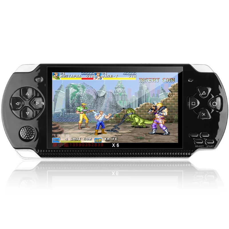Konsol PSP 3000 X6 dengan 12 J - Retro Gaming X6 ulasan dan harga