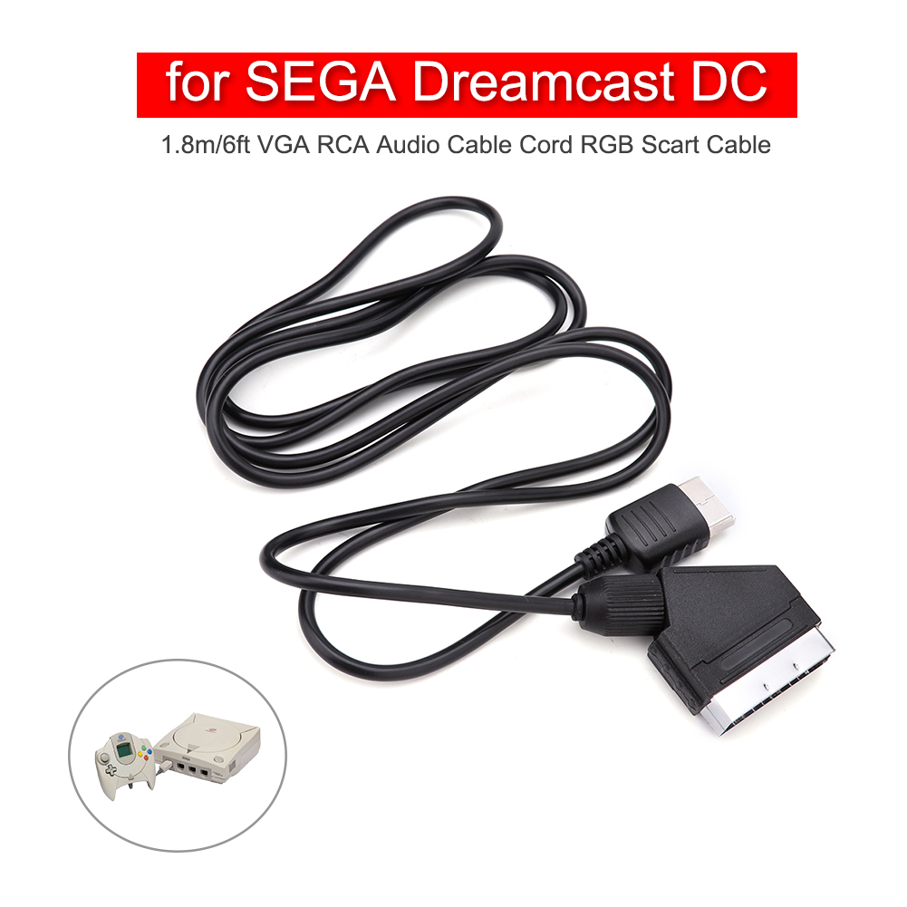 Kabel Scart RGB untuk SEGA Dre - Retro Gaming Cables ulasan dan harga