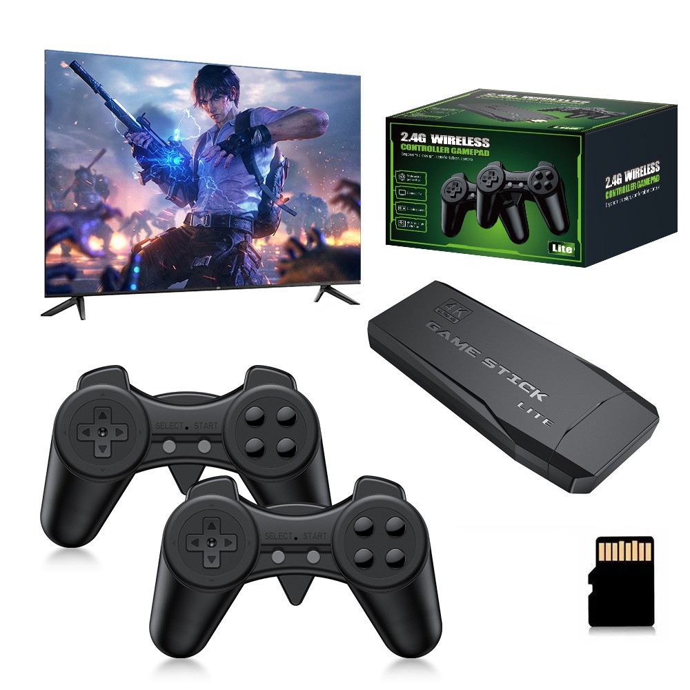 Konsol Game Stick Retro 4K Por - Retro Gaming Emulator ulasan dan harga