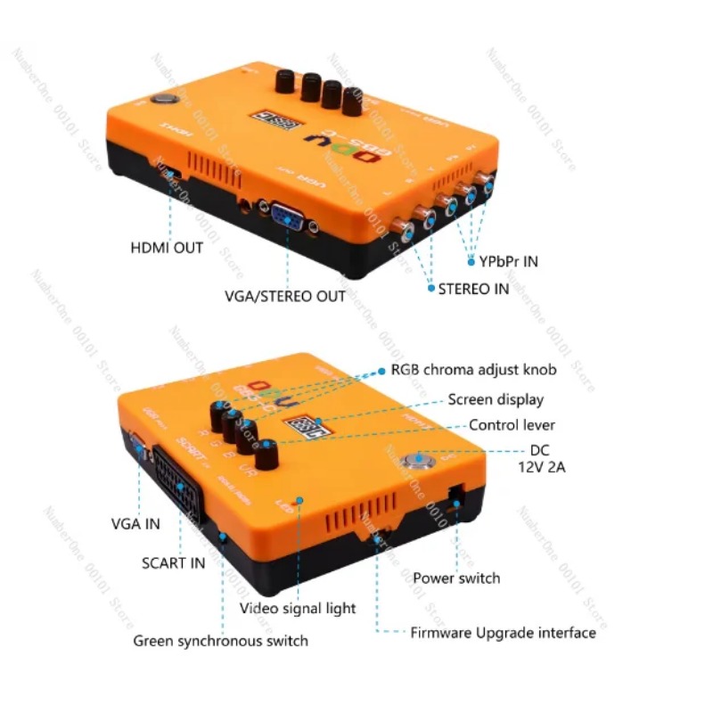 Konverter Scan ODV GBS-C AIO R - Retro Gaming Video ulasan dan harga