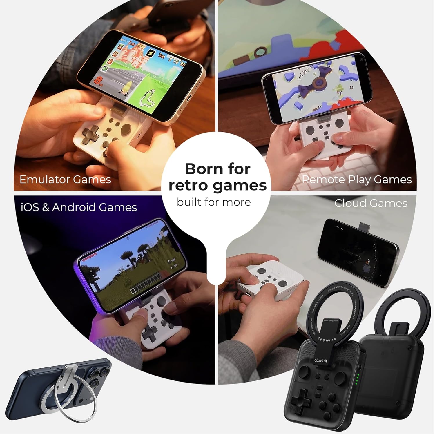 Kontroler Game Mobile M4 Snap- - Retro Gaming Phone ulasan dan harga