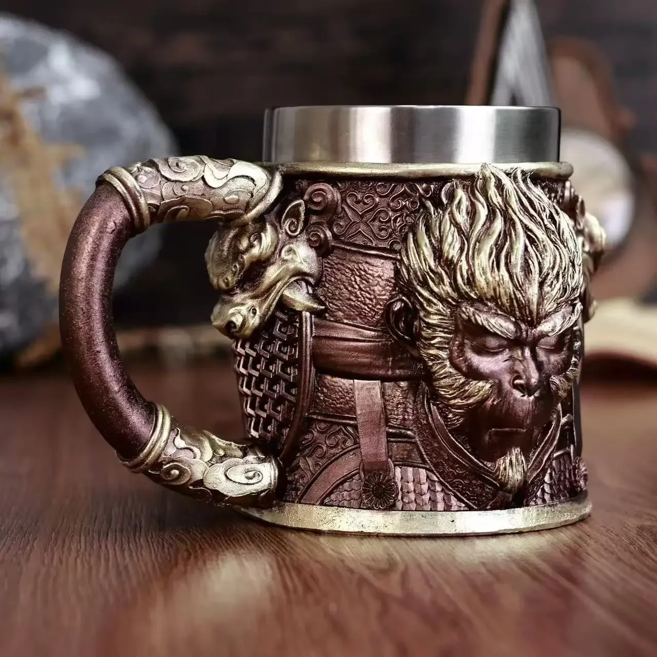 Mug Bir Resin Black Myth Wukon - Retro Gaming Gifts For Men ulasan dan harga