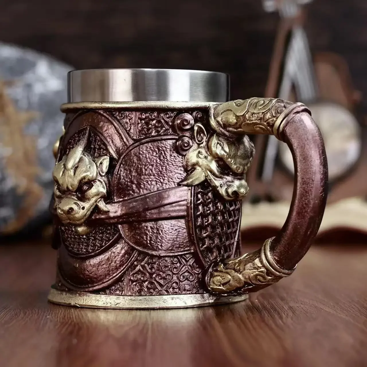 Mug Bir Resin Black Myth Wukon - Retro Gaming Gifts For Men ulasan dan harga