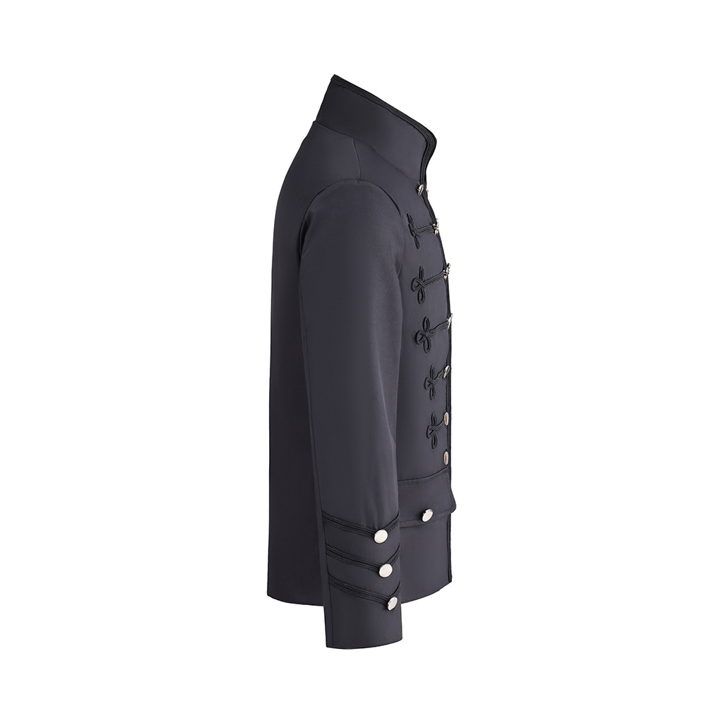 Jaket Militer Hitam Pria Kostu - Retro Gaming Jacket ulasan dan harga