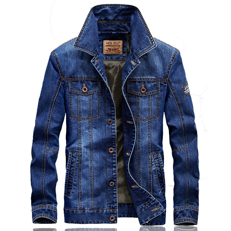Jaket Denim Pria Berkualitas T - Retro Gaming Jacket ulasan dan harga