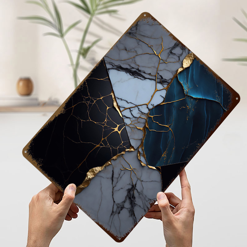 Poster Kintsugi Marmer Abstrak - Retro Gaming Gifts For Men ulasan dan harga