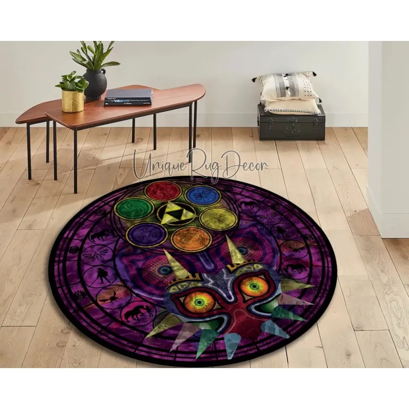Karpet Bulat Simbol Zelda Karp - Retro Gaming Zelda ulasan dan harga