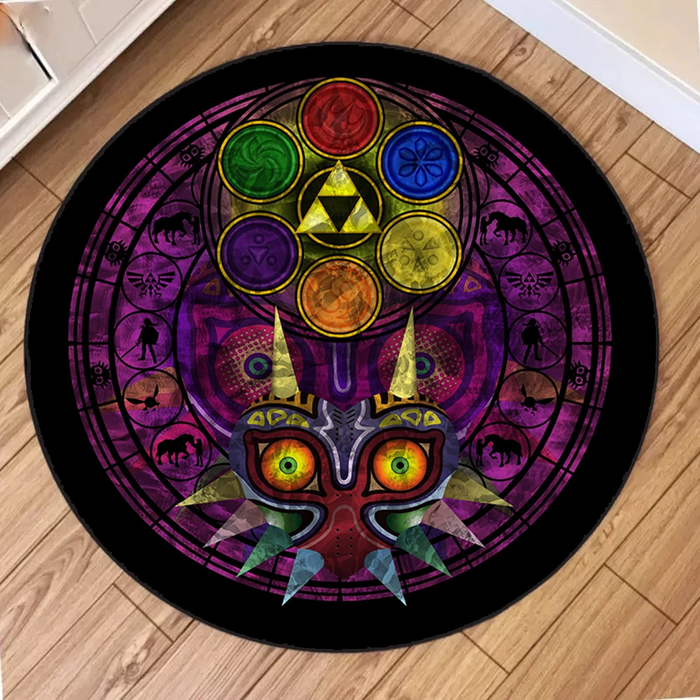 Karpet Bulat Simbol Zelda Karp - Retro Gaming Zelda ulasan dan harga