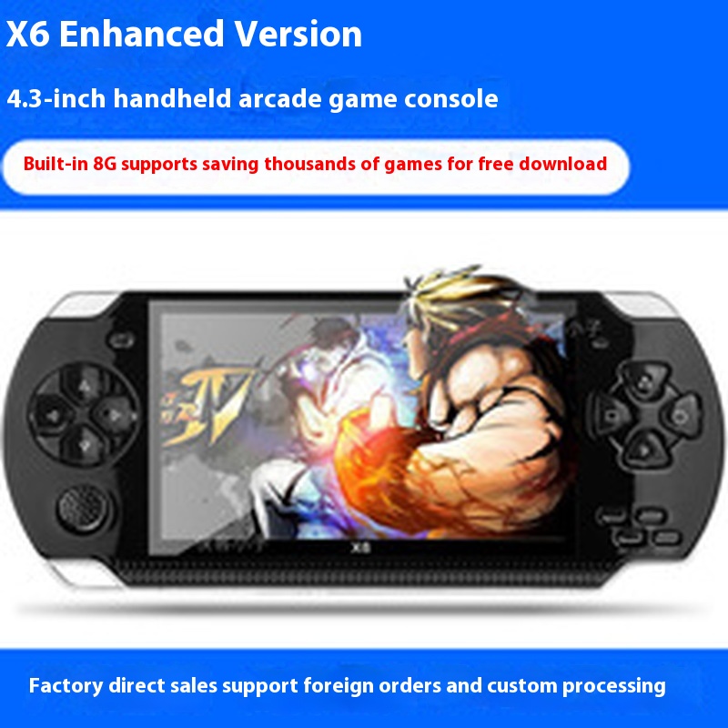 Konsol Psp 3000 X6 12 Jenis Si - Retro Gaming X6 ulasan dan harga