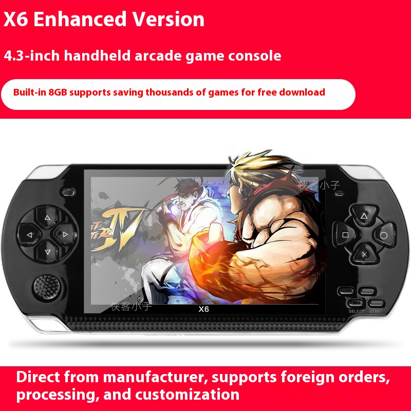 Konsol Psp 3000 X6 12 Jenis Si - Retro Gaming X6 ulasan dan harga