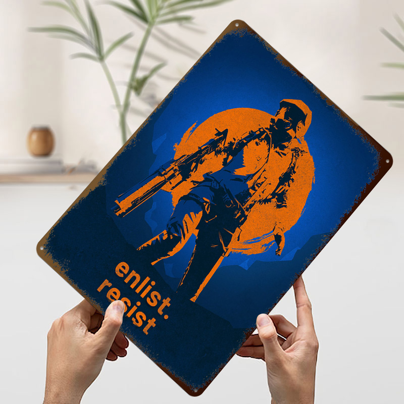 Poster Arc Raiders Retro 01, P - Retro Gaming Gifts For Men ulasan dan harga